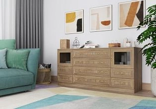 Карлос-068 Дуб Сонома