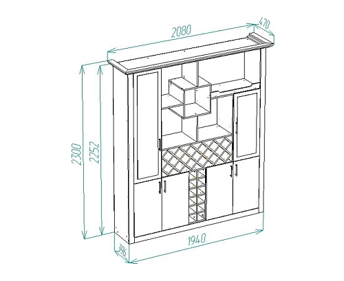 Буфет Прованс-7 - фото 2