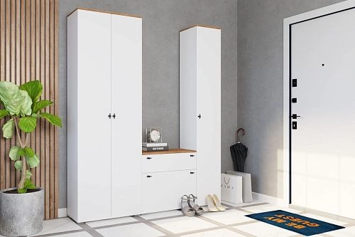 Прихожая Квели 9 Белый - фото 1