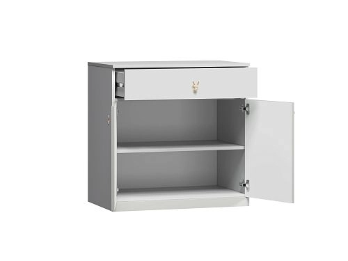 Комод Банни-1 Светло-Серый - фото 5