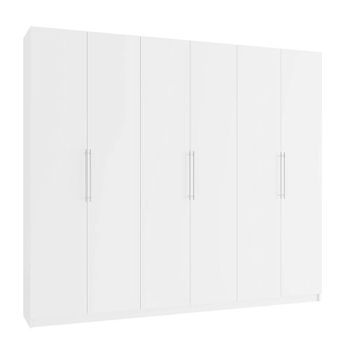 Шкаф распашной Калифорния-6 Белый - фото 4