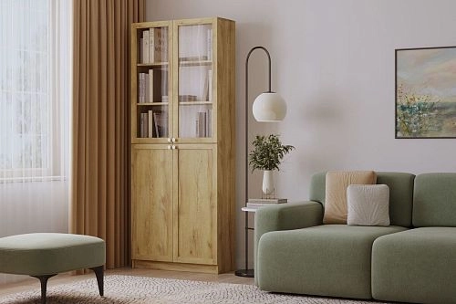 Стеллаж Билли-21 Дуб Золотистый - фото 1