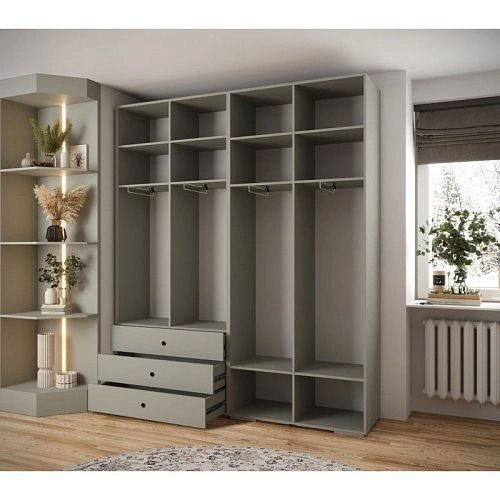 Шкаф распашной Люксор-4.3 Кашемир - фото 3