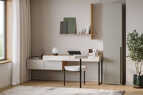 Шкаф распашной Лоренсе-1 Кашемир - фото 1