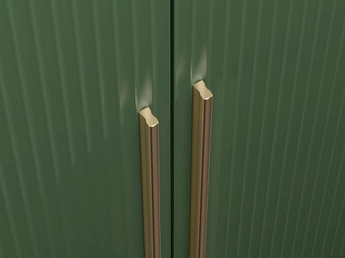 Шкаф распашной Лоренсе-1 с антресолью Шарли Green - фото 2