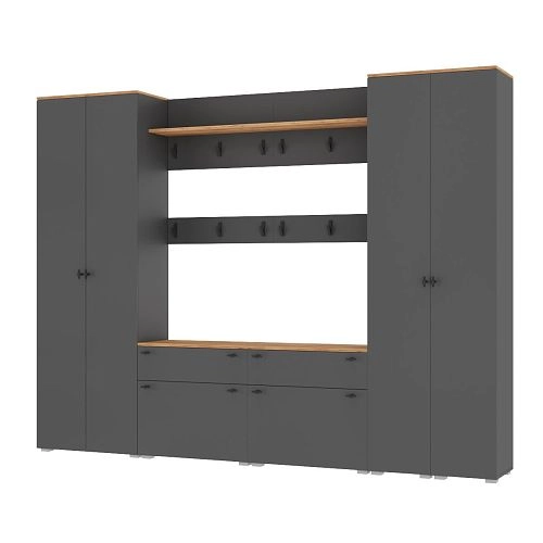 Прихожая Квели 11 Графит - фото 2