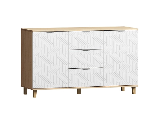 Комод Марвин 4.1 фрезеровка 3 Белый - фото 2