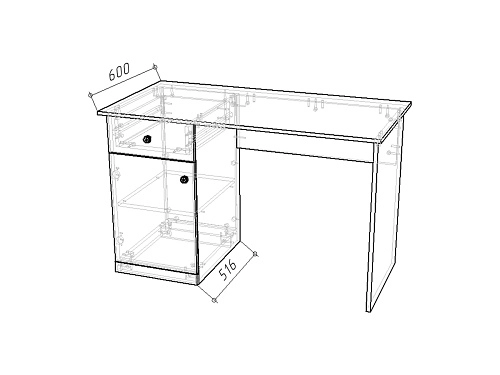 Стенка детская Стрекоза-12 Космея - фото 7