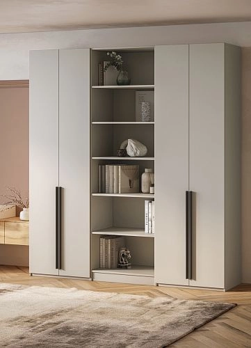 Шкаф распашной Хейсон-10 Кашемир Черный - фото 2