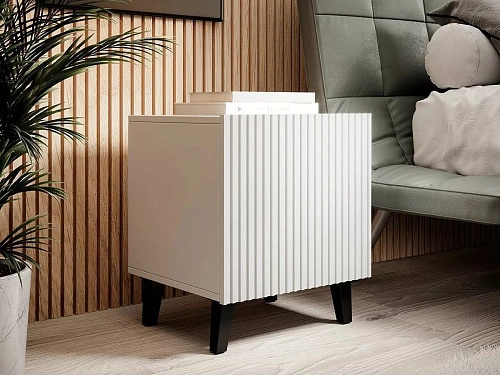 Тумба прикроватная Крит Белый - фото 1