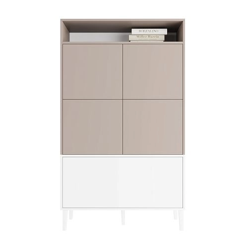 Стеллаж Скарлет-9 Белый - фото 4