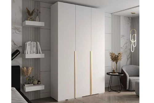 Шкаф распашной Мори-5 Белый - фото 1