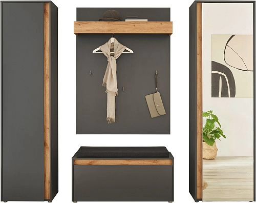 Прихожая Анси-4 Антрацит - фото 4