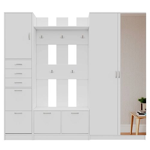 Прихожая Ольга-9 Белый - фото 2