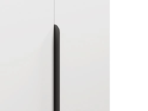 Шкаф распашной Солфорд 6 с антресолью Белый - фото 2