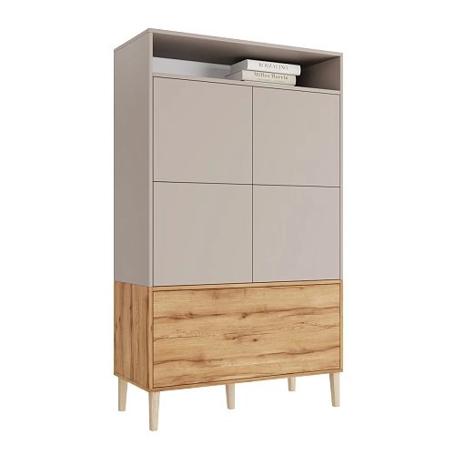 Стеллаж Скарлет-9 Дуб Золотистый - фото 3