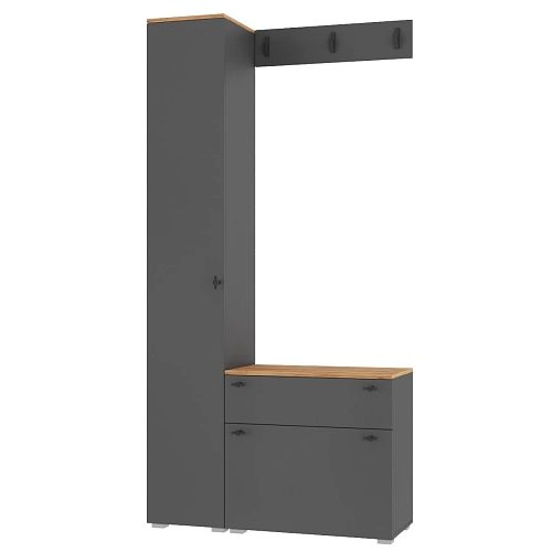 Прихожая Квели 7 Графит - фото 2