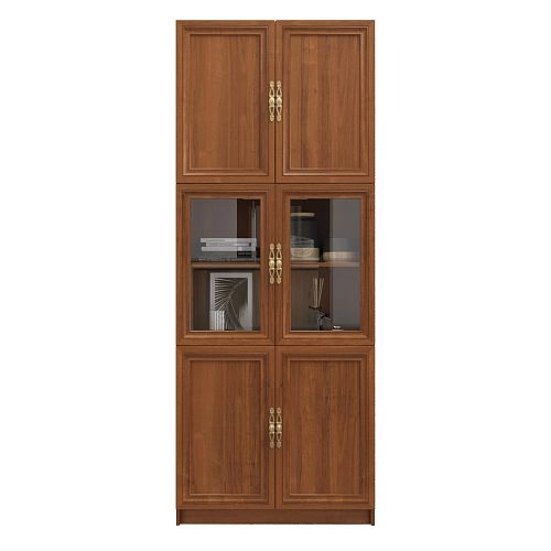 Шкаф книжный Карлос-018 Орех Экко - фото 4