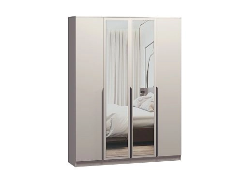 Шкаф распашной Марсель-4 с зеркалом Кашемир - фото 3