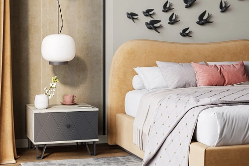 Тумба прикроватная Колорадо-1 МДФ - фото 1