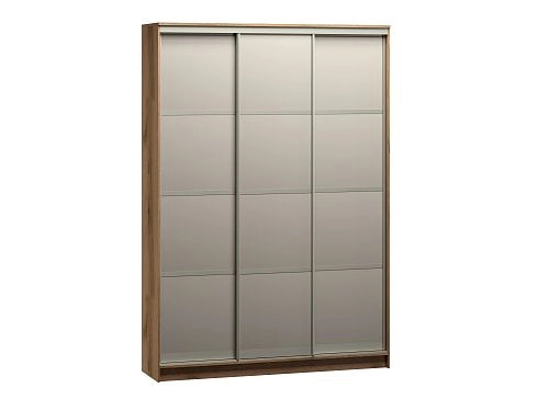 Шкаф-купе Борнео-3.2 Дуб Делано/Слоновая Кость - фото 2