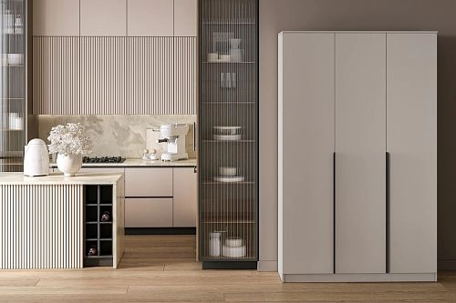 Шкаф распашной Марсель-3 Кашемир - фото 1