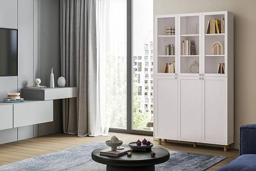 Шкаф для книг Билли Сканди-12 - фото 1