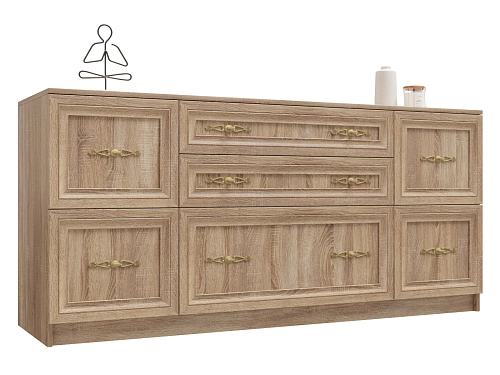 Комод Карлос-044 Дуб Сонома - фото 2