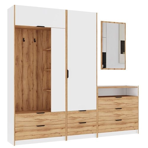 Прихожая Санти 4 Белый - фото 3