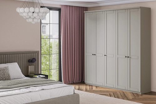 Шкаф распашной София РАХ-10 МДФ Кашемир - фото 1