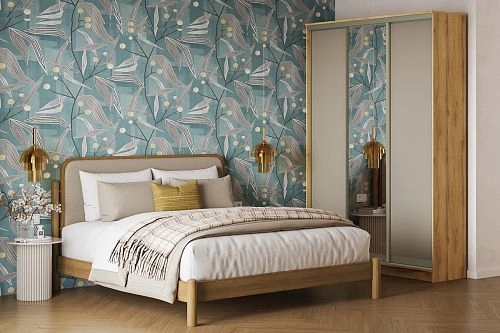 Шкаф-купе Борнео-3.3 Дуб Золотистый - фото 1