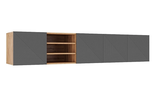 ТВ тумба Алиса 5 Серый - фото 2