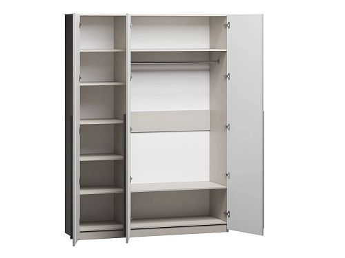 Шкаф распашной Микос МДФ-3 Кашемир - фото 3