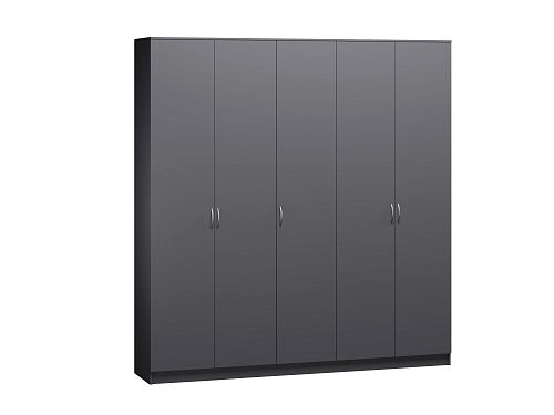 Шкаф распашной Лайт-5 Графит - фото 2