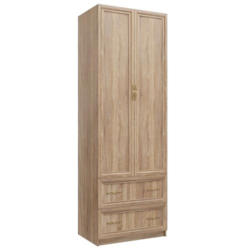 Шкаф распашной Карлос-032 Дуб Сонома - фото 2