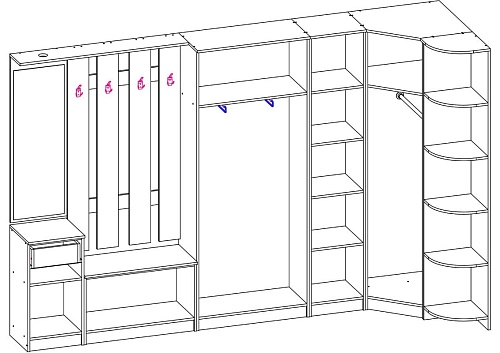 Прихожая Машенька-4 - фото 2