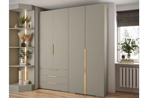 Шкаф распашной Мори-8 Кашемир - фото 1