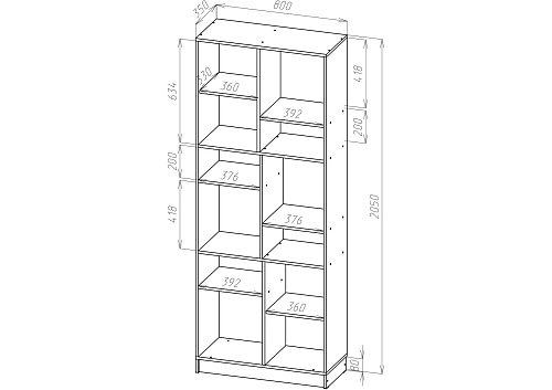Стеллаж Сокол-28 - фото 2