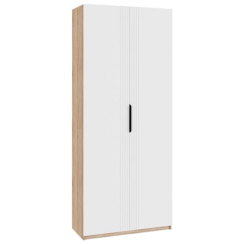 Шкаф распашной Астрис-2 Белый - фото 2