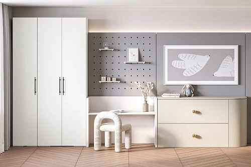 Шкаф распашной Мори-Хелена-5 Белый - фото 1