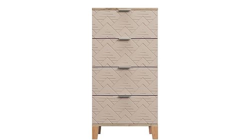 Комод Марвин Йорк 6 фрезеровка 4 Роза - фото 2