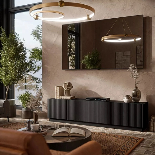 ТВ тумба Терни-4 Черный - фото 1