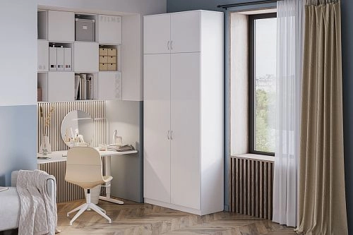 Шкаф распашной Лайт-2 с антресолью - фото 1