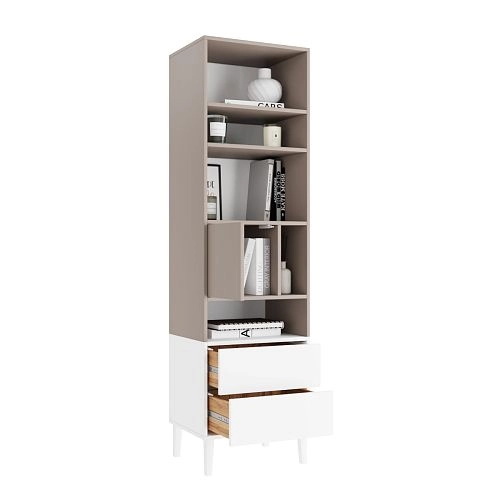 Стеллаж Скарлет-2 Белый - фото 2