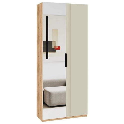 Шкаф распашной Астрис-2 с зеркалом Сантьяго - фото 2