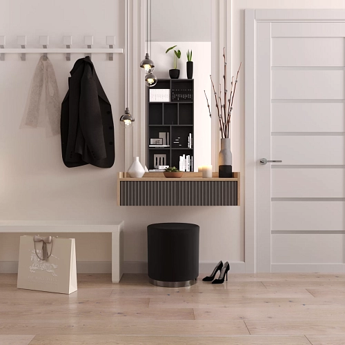 Тумба подвесная Салерно 2.3 Графит - фото 2