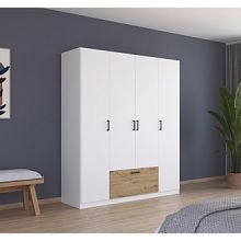 Бари-1 Белый / Дуб Бунратти