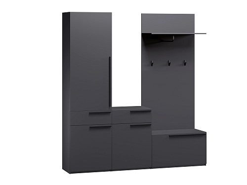 Прихожая Лорена Пакс-2 Графит - фото 2