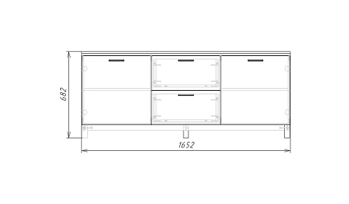 ТВ тумба Техас-2 МДФ - фото 4