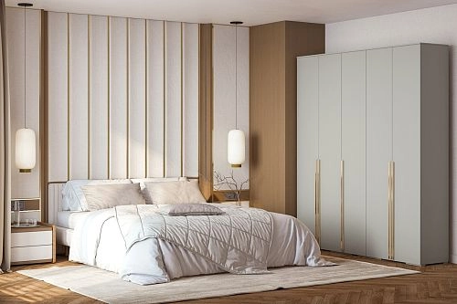 Шкаф распашной Эдинбург-5 Кашемир - фото 1